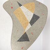 Mosaic coffee table by Berthold Müller, 1950s