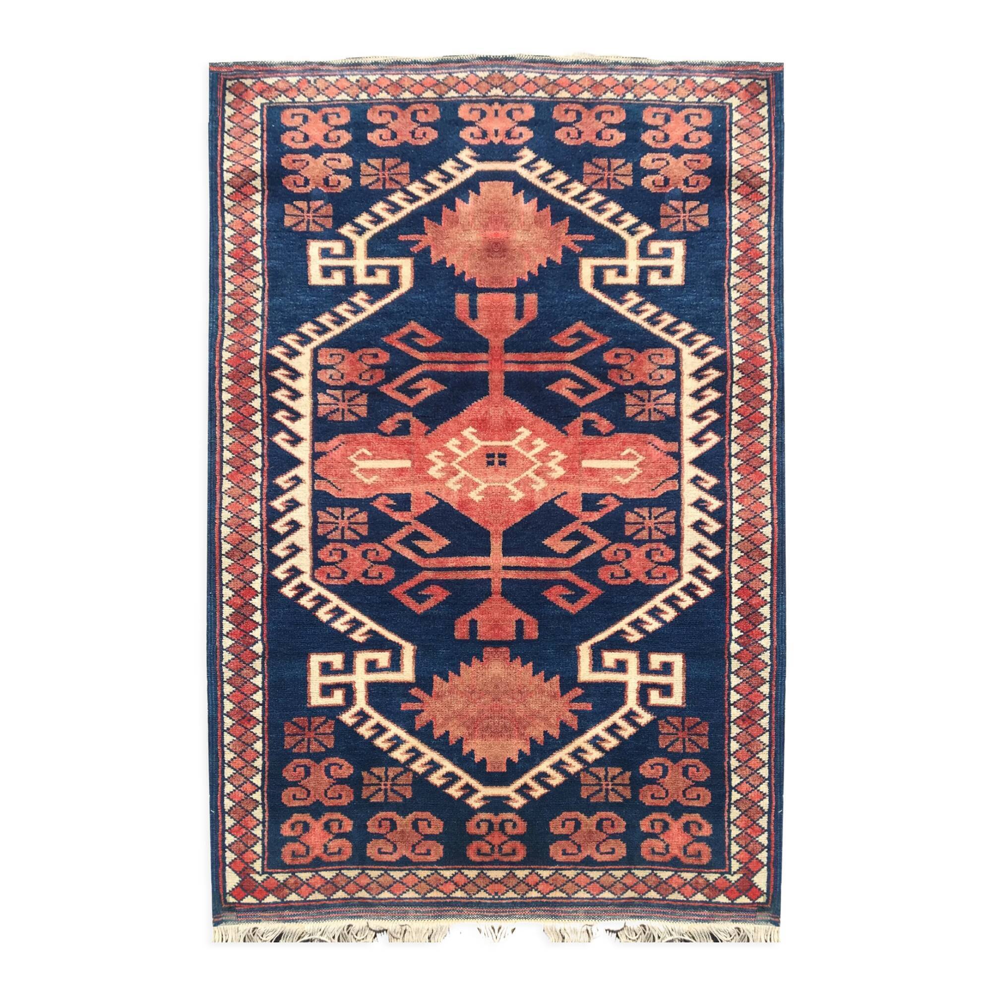 Turkish orient carpet Yagcibedir, 1.17 X 0.75 meters, in wool