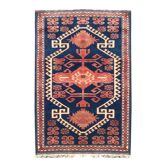 Tapis d'orient turc yagcibedir, 1.17 x 0.75 mètres, en laine