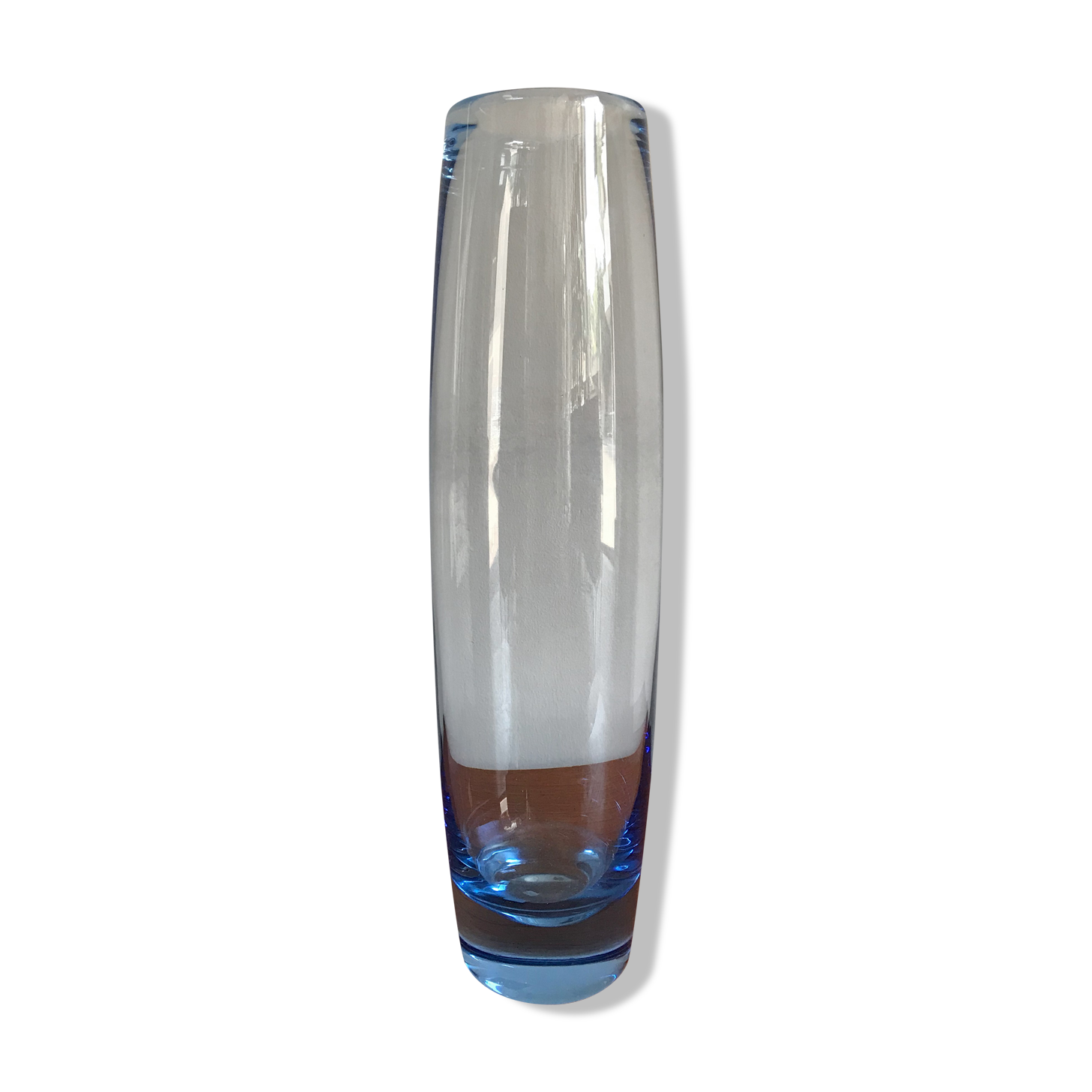Scandinavian glass vase by Per Lutken for Holmegaard, 1960s