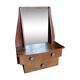 Wall dressing table with drawers