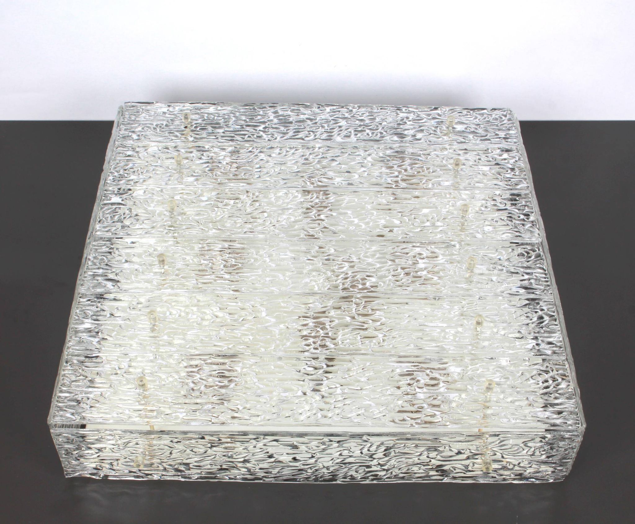 Large Murano glass ceiling light by Kalmar, Austria, 1960s.