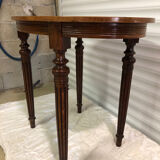 Solid wood oval table 1930