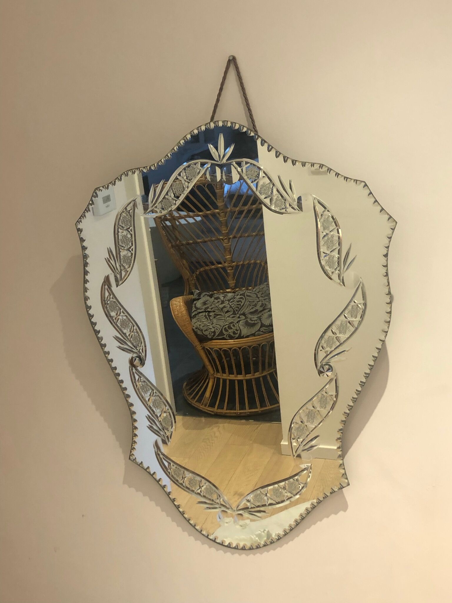 Vintage Venetian mirror