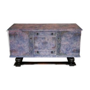 Commode massive de chêne