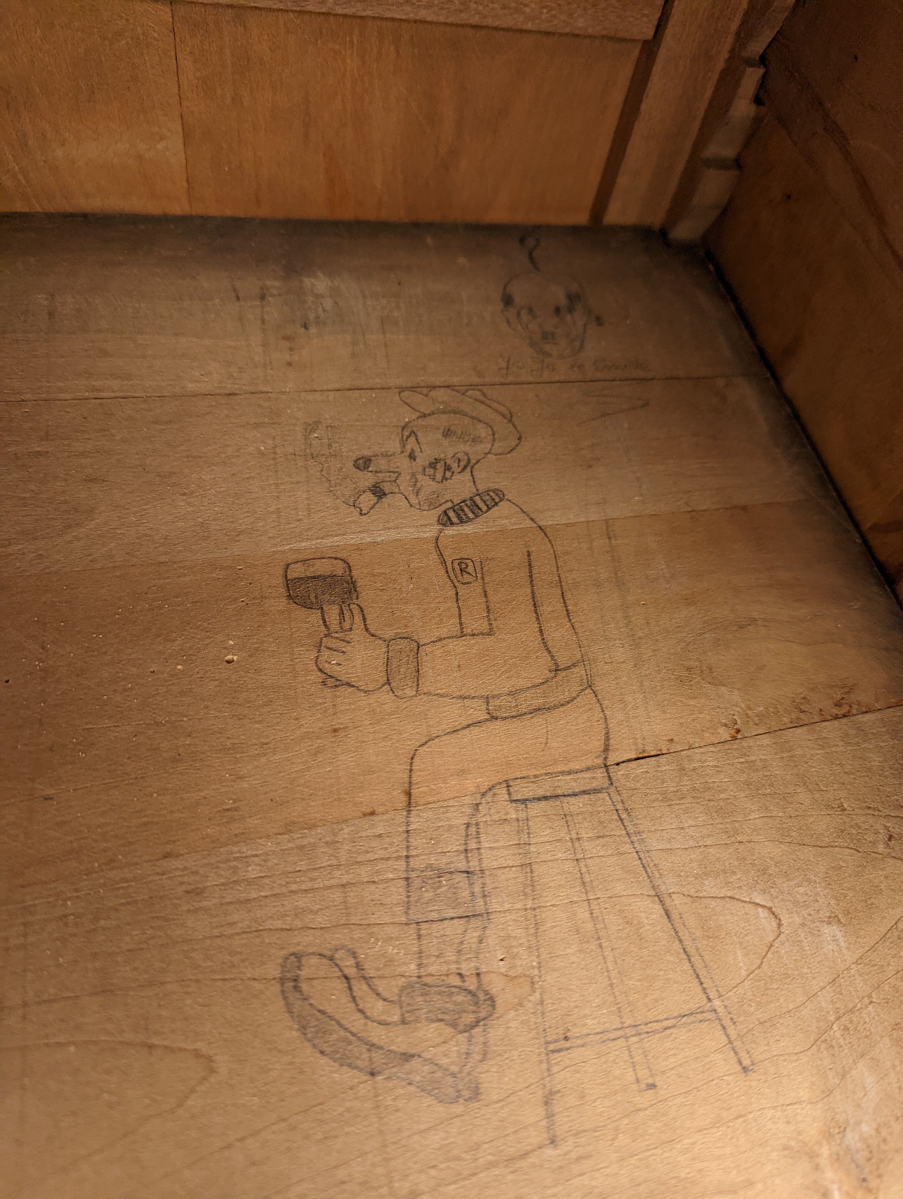 Parisian wardrobe 1 vintage door