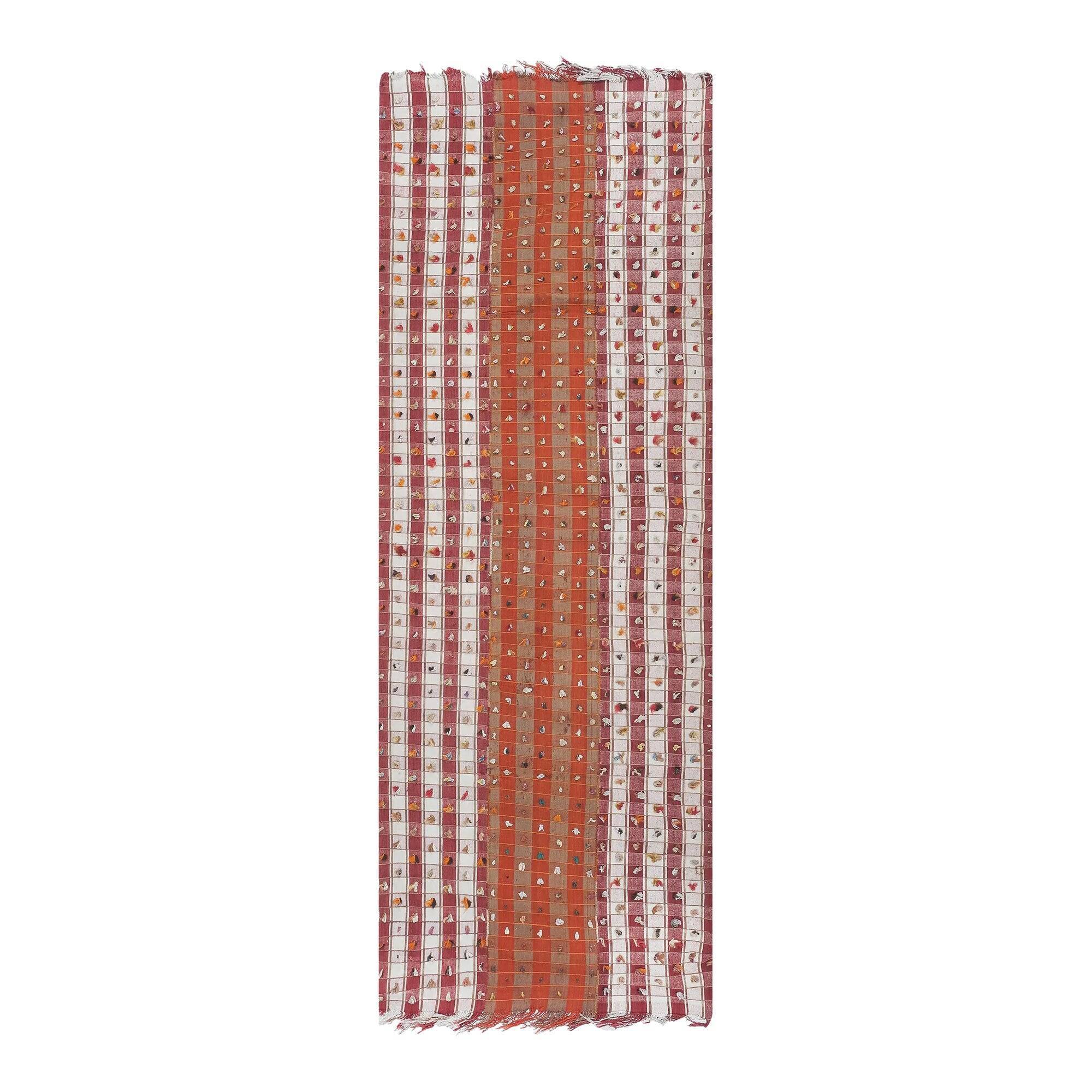 Vintage Turkish hallway rug 150x410 cm