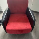Fauteuil en cuir
