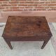 rustic Louis XV coffee table solid walnut 18th century