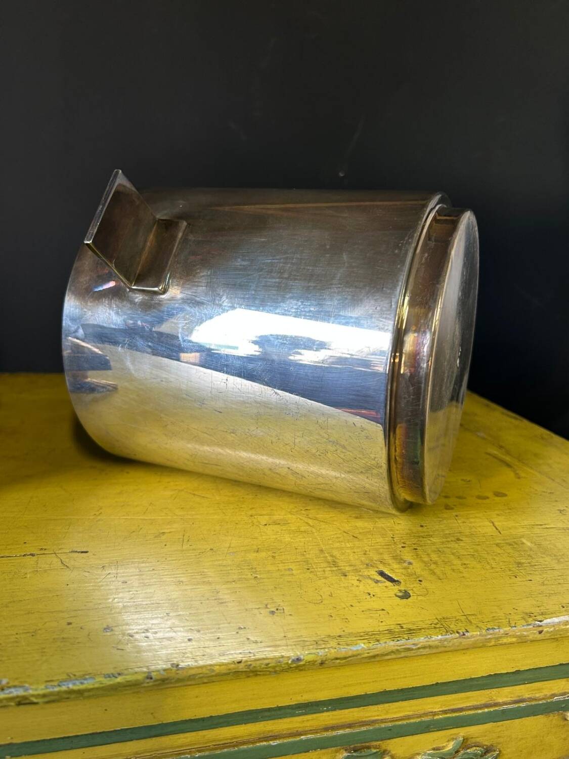 Christofle silver-plated champagne bucket, Windsor model by Lino