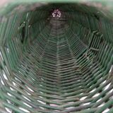 Hand-woven rattan "Saguaro" cactus sculpture 1970 - H:152cm