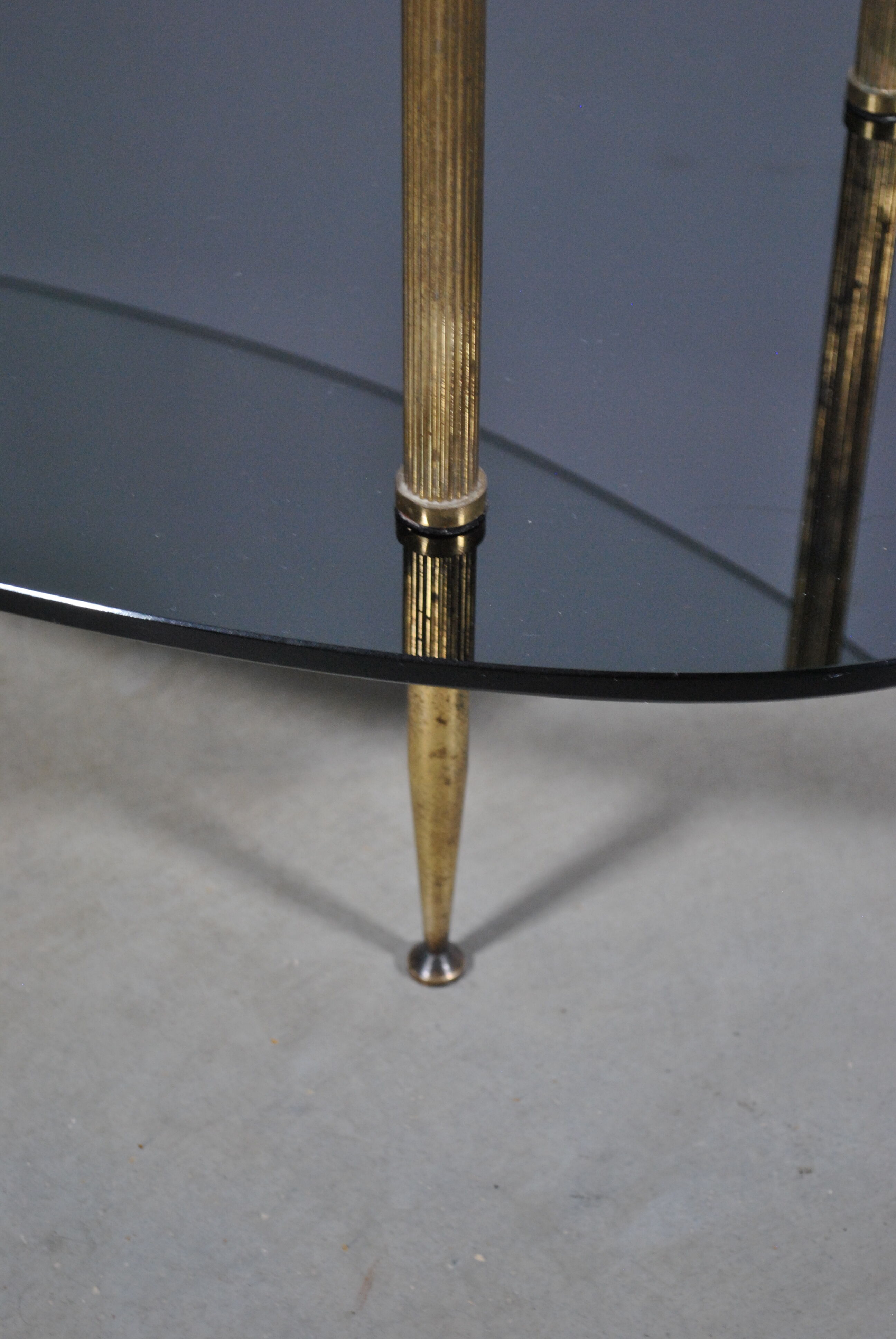 Glass coffee table 1960