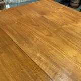 70s English teak table with a butterfly extension