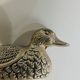 Set of 6 vintage silver-plated knife rests in the shape of ducks – Port