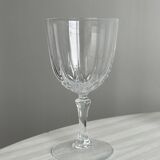 5 large crystal wine/water glasses.