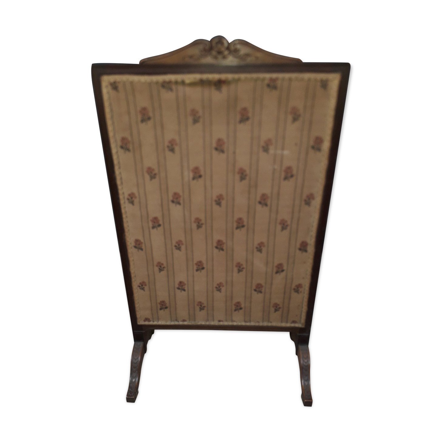 Wooden and fabric firewall