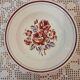 6 mismatched antique soup plates