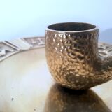 Cendrier et porte bougie en bronze avec les 12 signes astrologiques du zodiaque