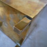 Small Valmazan Brass Planter