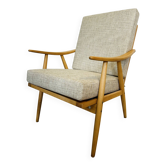 Mid-Century Boomerang Arm Chair by Jaroslav Šmidek for Ton, 1960’s
