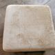 Pair of modular velvet armchairs and ottoman