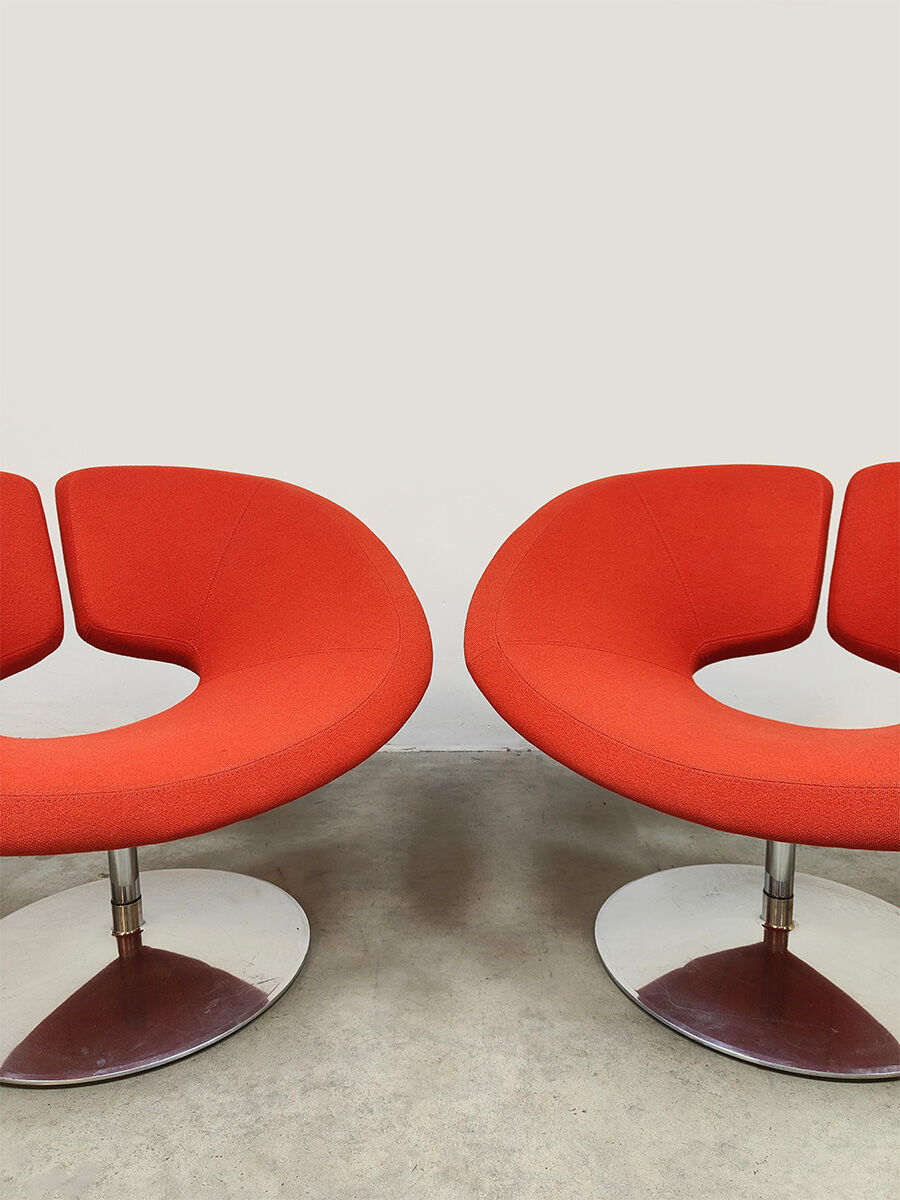 Fauteuils pivotants vintage Apollo de Patrick Norguet Artifort
