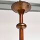 Glass Art Deco bee hive lamp, 1930s