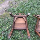 Paire de chaises ancienne en bois