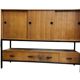 Gabinete, large apparador, madera de tea, Scandinavian design, 50's