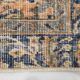 5x9 Navy Blue & Peach Oriental Persian Rug, 168x284Cm
