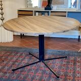 Steiner walnut tray dining table