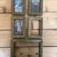 Set of 5 frames and a medium frame