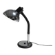 Flexible vintage desk lamp – chrome metal & adjustable shade