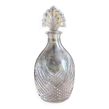 Carafe vintage bouchon éventail