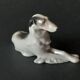 Figurine chien en porcelaine Metzler&Ortloff