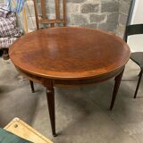 Louis XVI table in Cuban mahogany