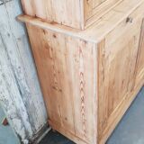 Buffet 2 corps ancien en pin
