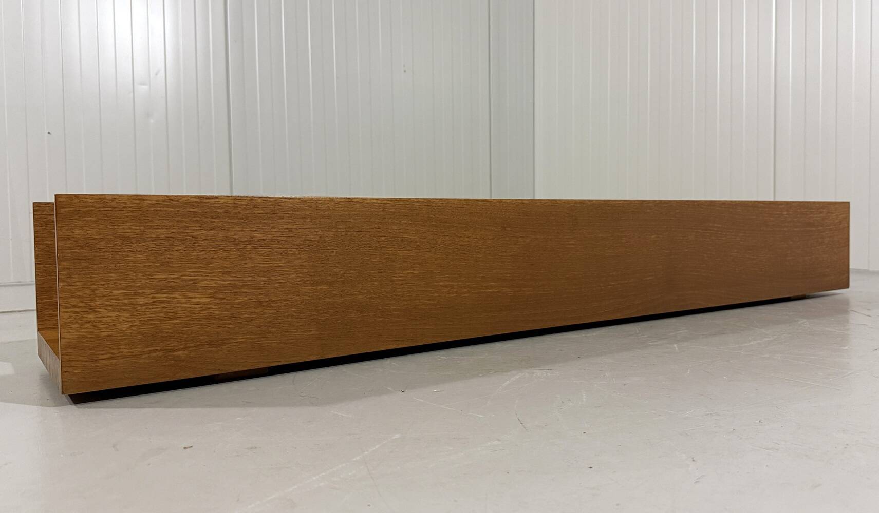 Wilhelm Renz teak wall shelf by Walter Wirz 1960's