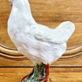 Terracotta hen Bavent XIX sulphide eyes