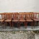Lot de 18 chaises bistrot Fischel