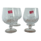 4 verres à brandy cristal d arques