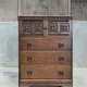 English high chest of drawers