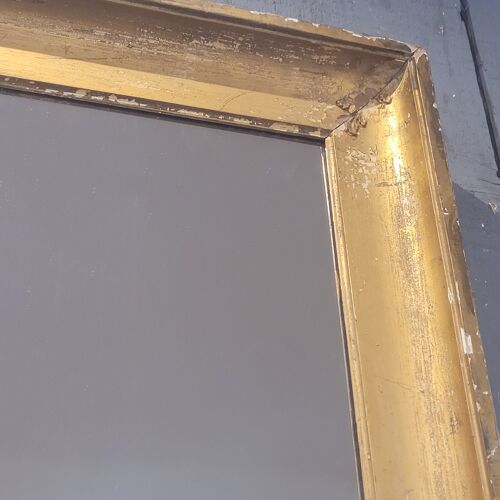Miroir bois doré 130x109cm