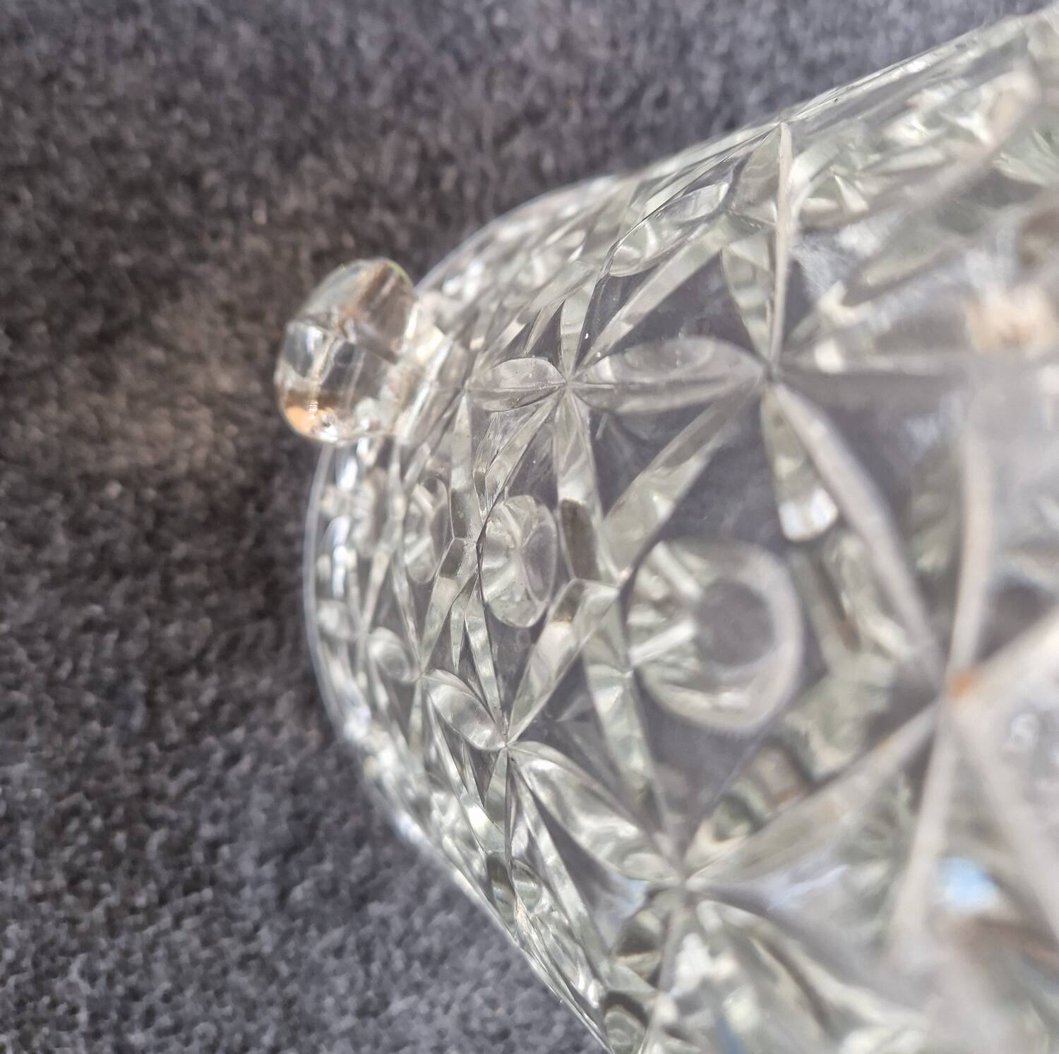 70s/80s glass champagne bucket