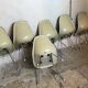 Set of 6 Charles and Ray Eames chairs for Herman Miller, 1960-70's