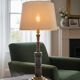 Lot de 2 lampes indus & curiosité – clystères étain