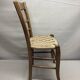 19th-century peasant chair restored – handmade Danish cord weaving