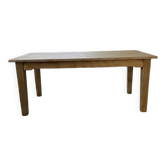 Table de ferme en chêne massif