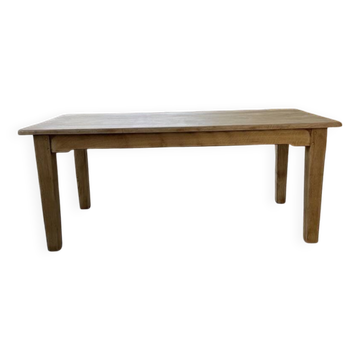 Table de ferme en chêne massif