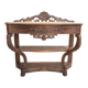 Console époque Napoléon III en noyer